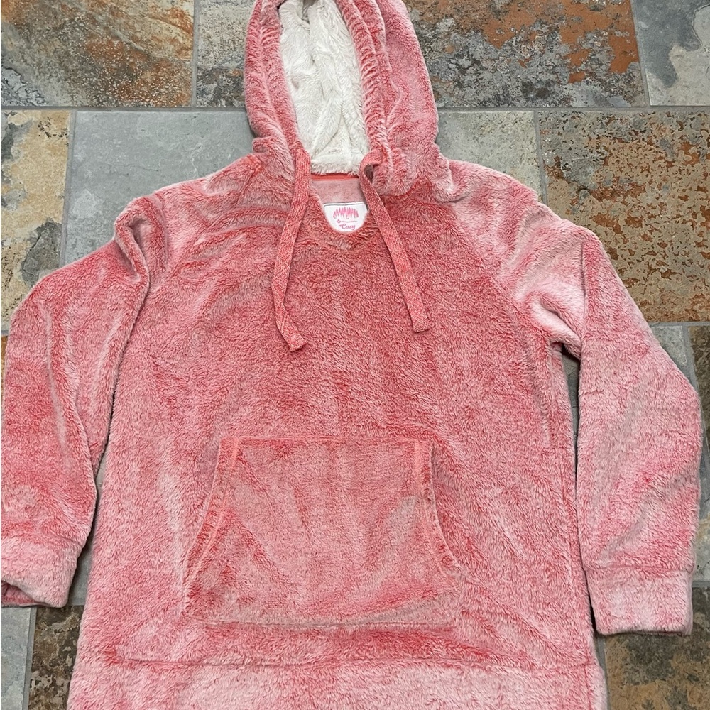 Cozy Pink Hoodie Sweater